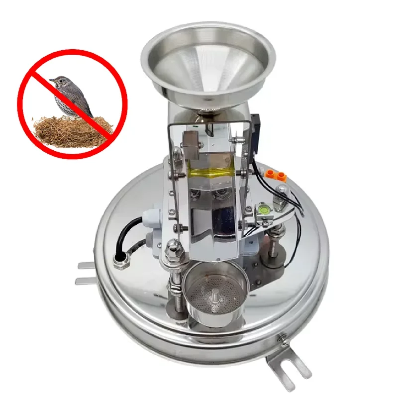 Custom Heating 0.1mm Resolution High Precision Pulse or RS485 Output Stainless Steel Tipping Bucket Rain Gauge