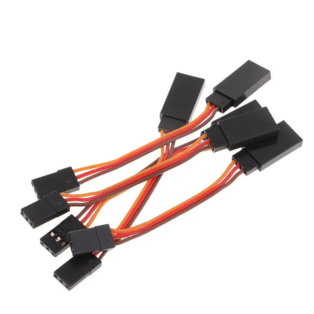 3 Pin Servo Cord Male to Female Extension Lead Durable Electronic Component Set for Drone Receiver