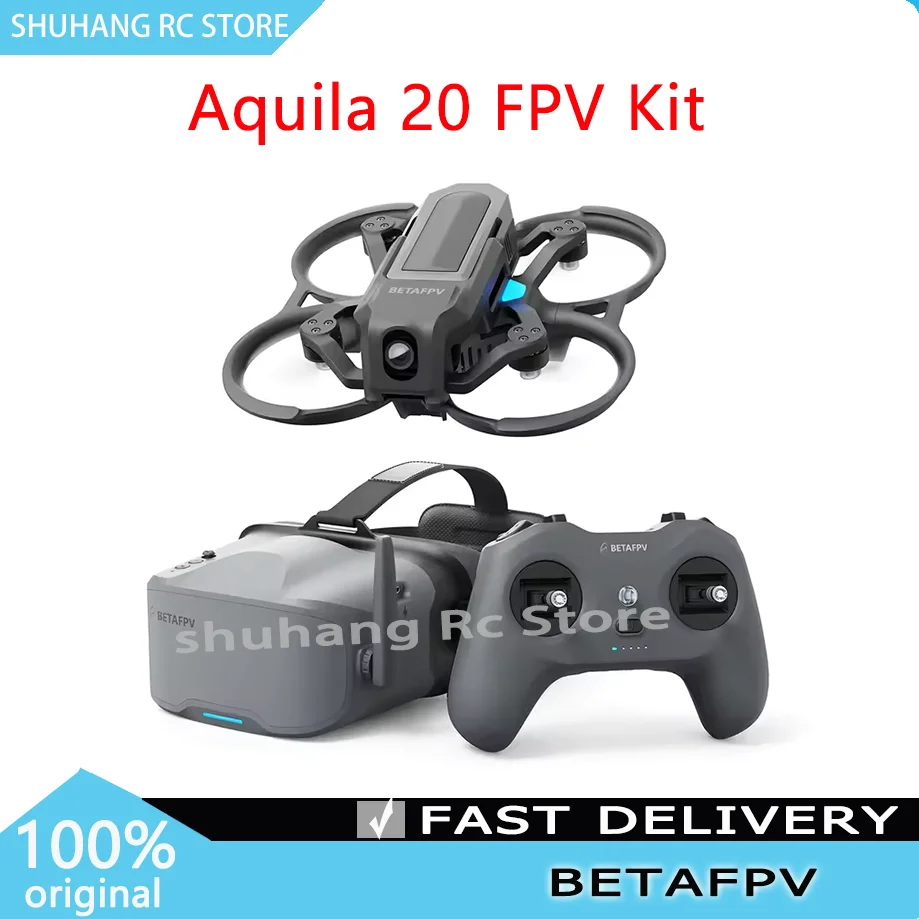 

BETAFPV Aquila20 FPV Kit VR04 FPV Goggles ExpressLRS 2.4G LiteRadio 4 SE Radio Transmitter RC Analog Model Racing Drone Toy Gift