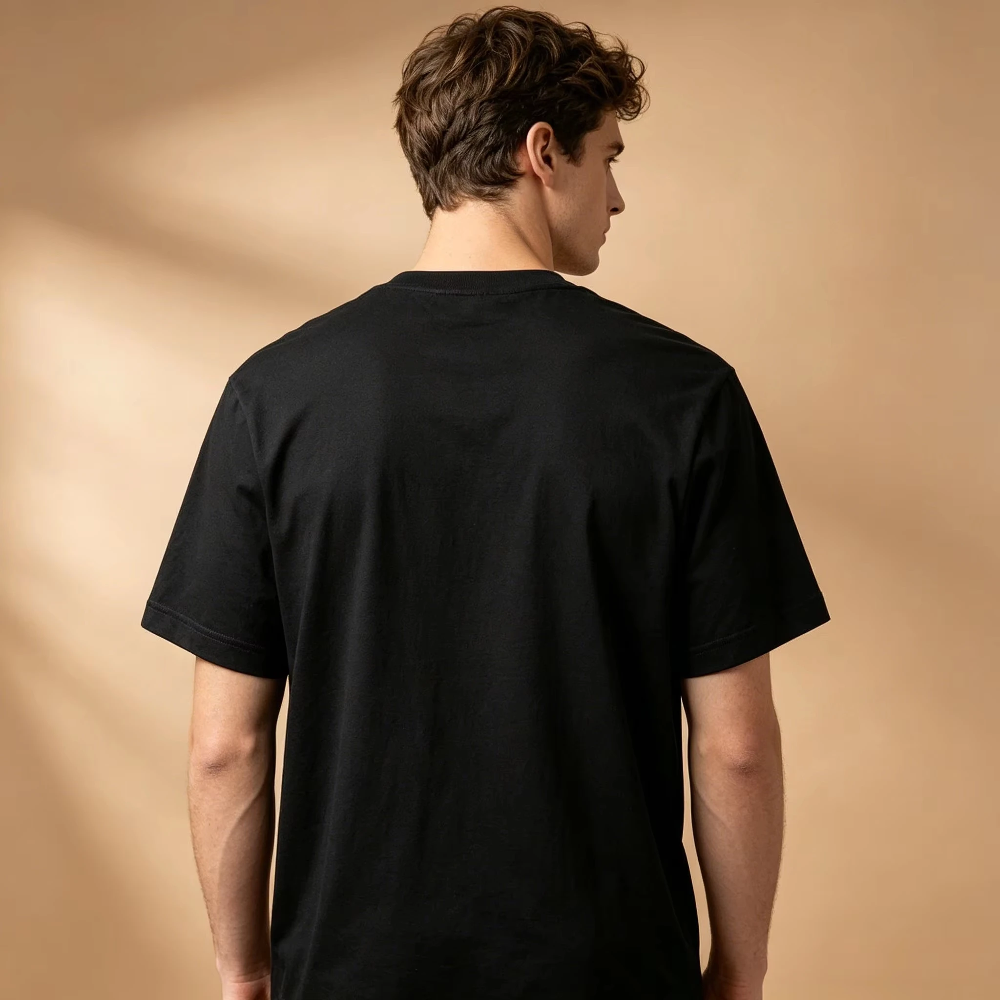 Men's Anime Graphic T-Shirt Solid Black One Piece Straw Hat Pirate Compass Skull Logo Print Soft Breathable Otaku Daily Short S