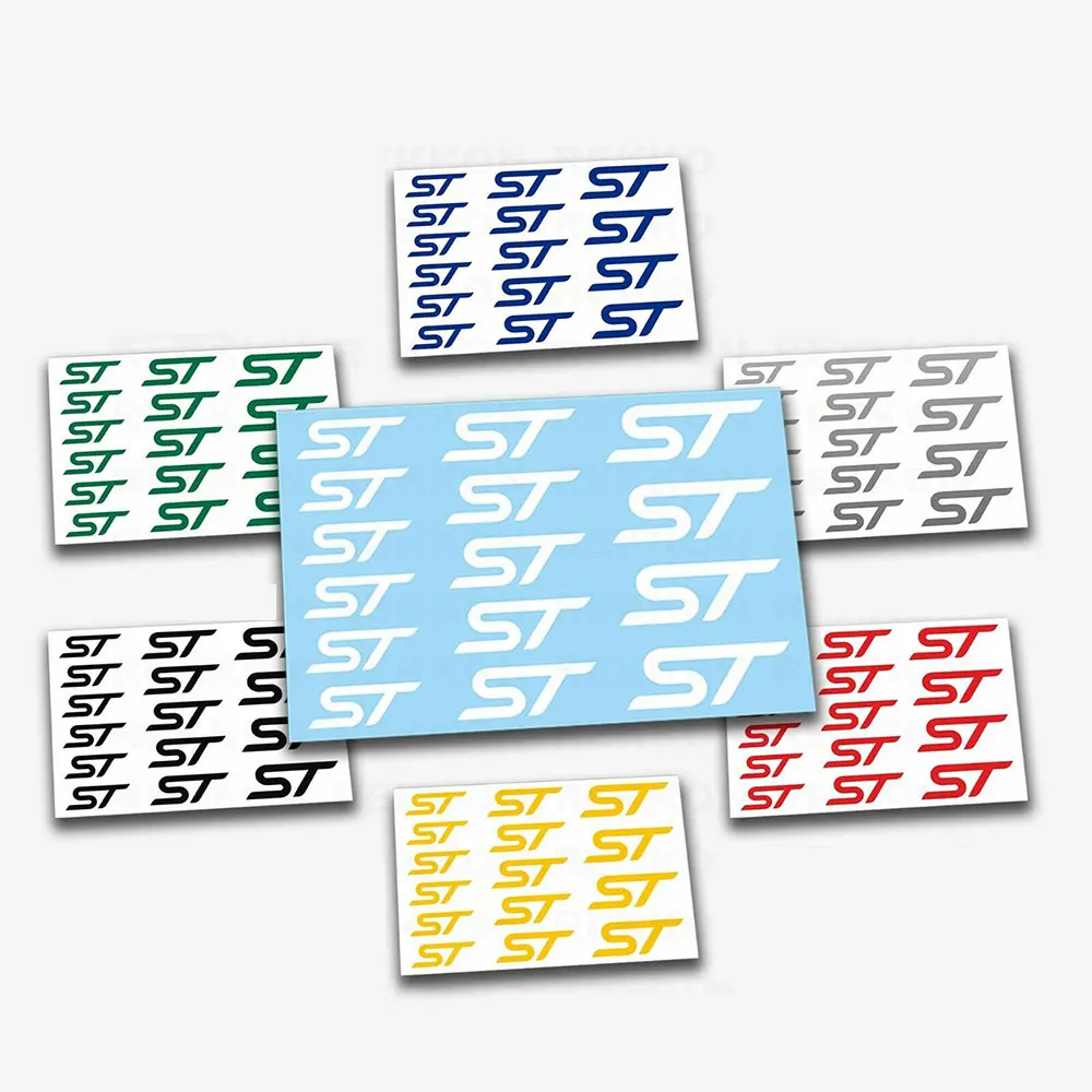 x15 ST Premium Brake Caliper Decals Stickers For Ford Focus RS Mondeo Ranger