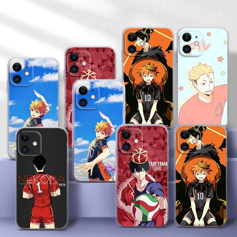 Anime Haikyuu Soft Case for Moto G4 Plus G41 G5 Plus G50 G51 G5S G6 Play G60 G7 Power G71 G5 G9