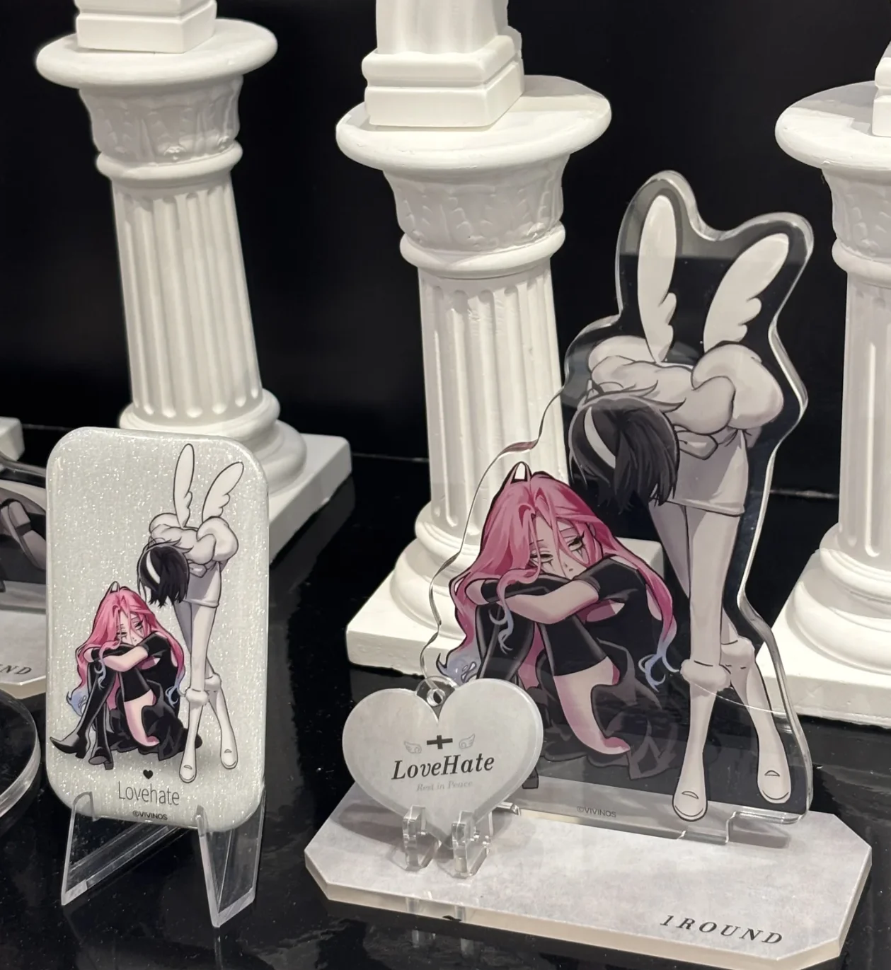 2025 new Alien stage Love hate Acrylic stand san yue shou official original merchandise - Image 5