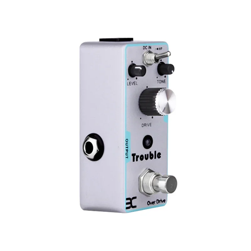 ENO TC16 Trouble Overdrive Guitar Effect Pedal Electronic Tube Distortion Tone True Bypass Electric Guitar Parts & Accessories