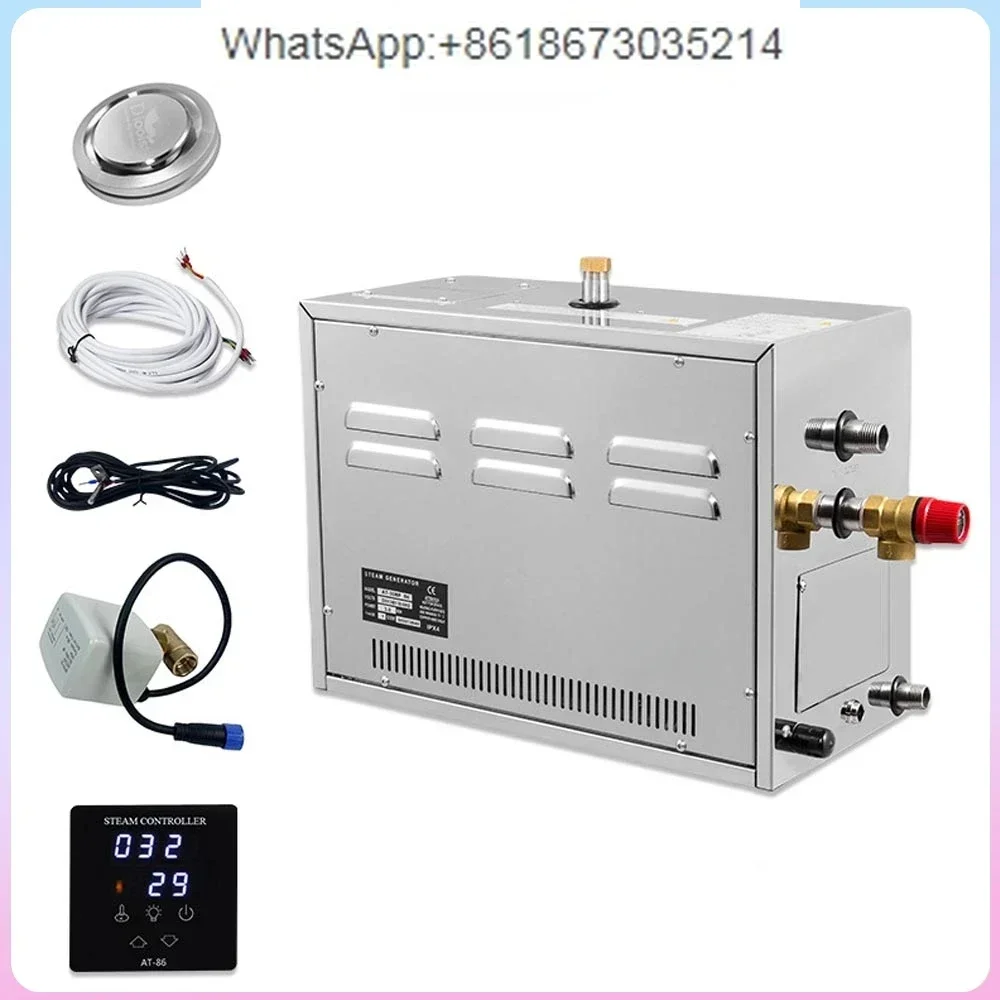 18KW Stainless Steel Sauna Bath Steam Generator With Digital Controller Related items Stainless Steel Steam Nozzle