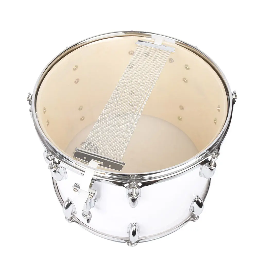 1Pcs Stainless Steel Snare Drum Belt 30-Strands Rust-Proof Sand Belt Fine Craftsmanship Sound Quality Enhancement Percussion