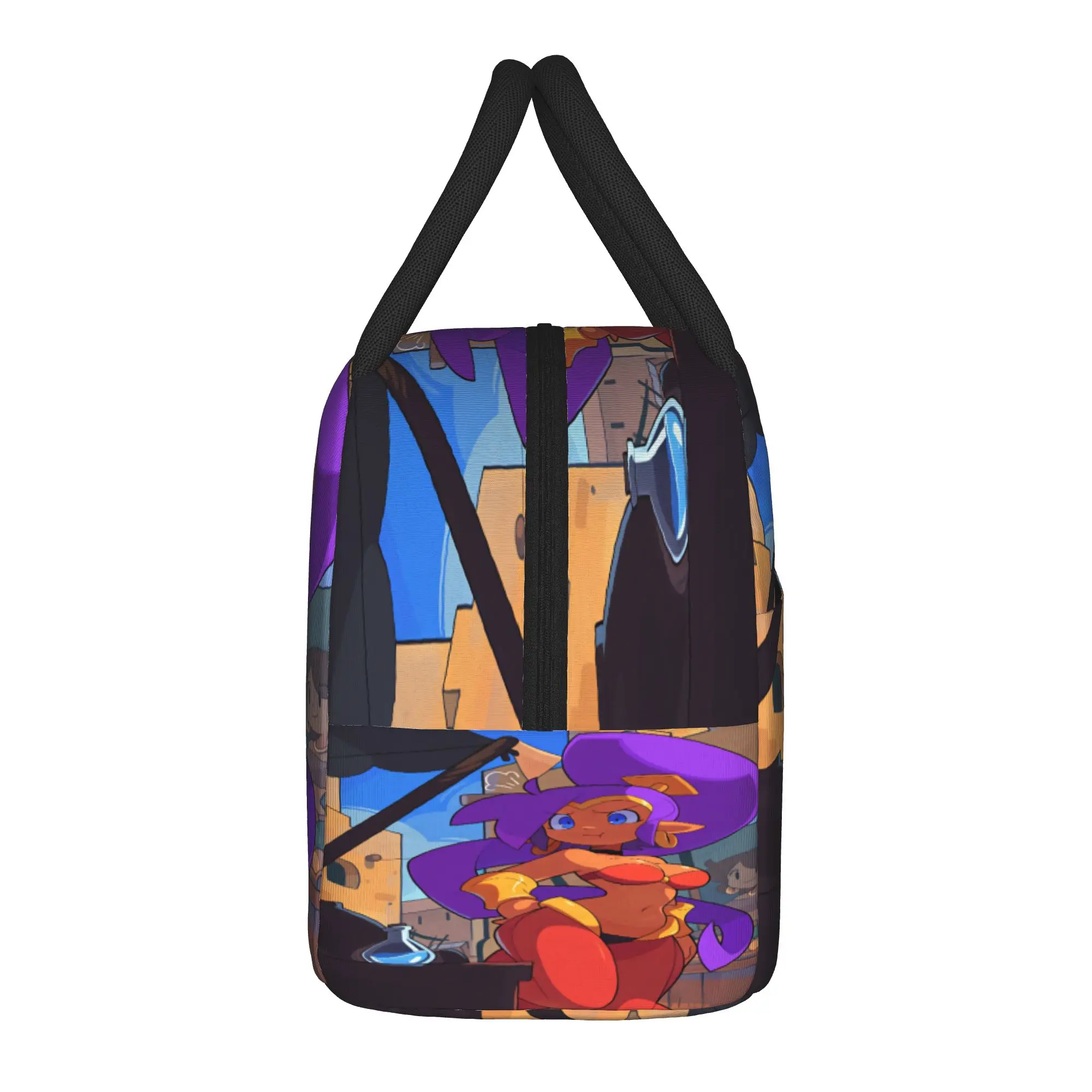 Shantae Half Genie Lunch Bag  Portable Insulated Lunch Box Girls Picnic Custom Cooler Bag Funny Waterproof Tote Food Bags