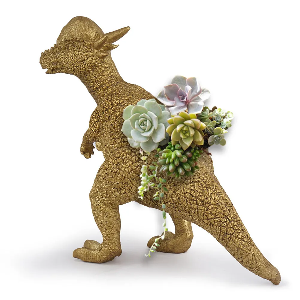 resin-dinosaur-flowerpot-decorative-planter-for-succulents-pretty-color-clear-pattern-home-garden-furniture-nursery-production