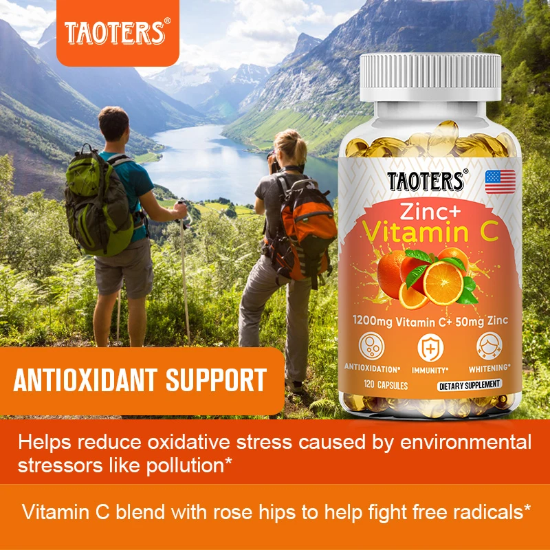 

Органические капсулы с витамином С, капсулы 1200 мг, поддерживающие здоровье иммунитета, антиокислительные, красота, здоровье, способствующие впитывание