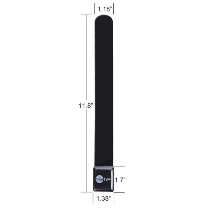 Antenne de commutateur de télévision intelligente transparente, antenne TV aérienne numérique, TV gratuite HDTV, amplificateur de réception de