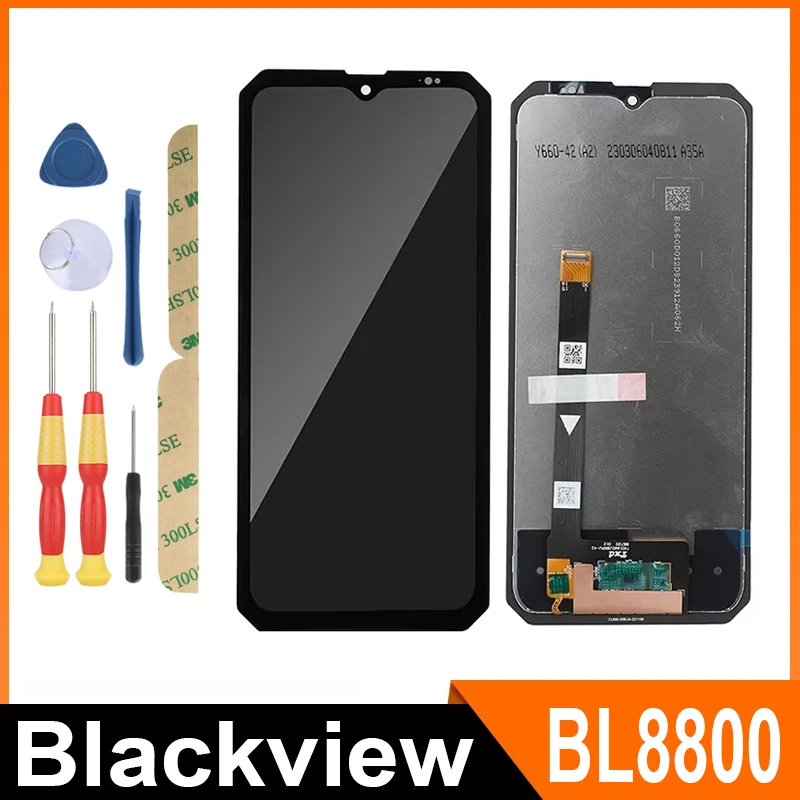 Wyświetlacz LCD + Ekran Dotykowy do Blackview BV8800 BL8800 BV9200 BV8900 BV8900 Pro — zdjęcie 4
