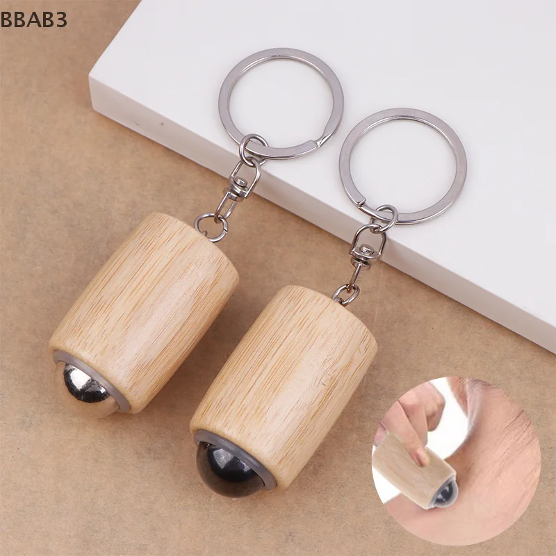 

Magnetic/steel Bead Massage Roller Ball Massager Wooden Scraping Stick Neck Face Wrinkle Removing Lifting Tightening Health Care
