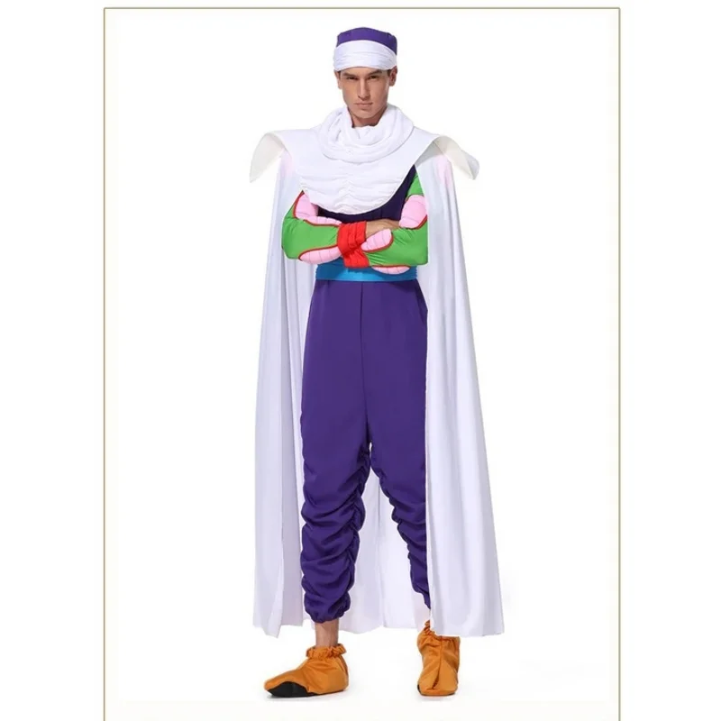อะนิเมะ Piccolo Master Roshi Son Goku คอสเพลย์เครื่องแต่งกายชุดสําหรับผู้ใหญ่ผู้ชาย Comic Con Carnival ชุดเล่นบทบาท Dress Up