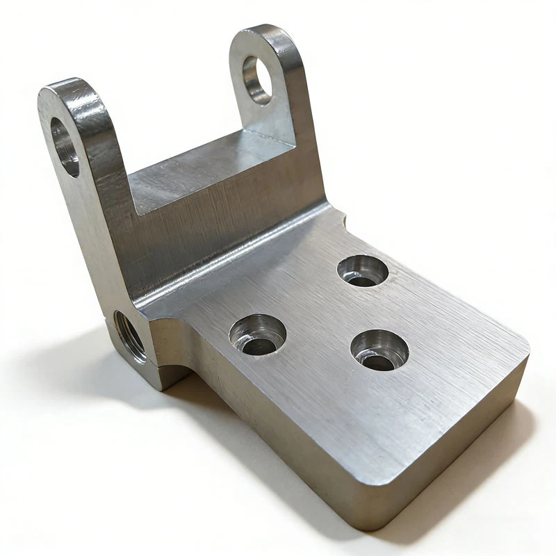 

CNC Machined Aluminum Mounting Bracket for Robotic Arms and Automation Equipment