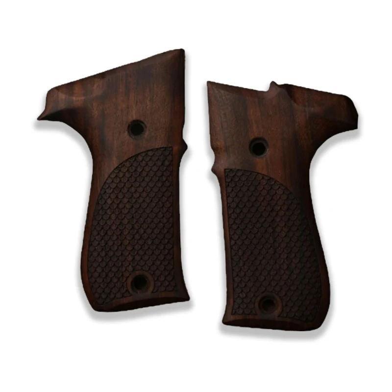 KSD Brand Walther P88 Compact Compatible Walnut Grips Dragon Skin