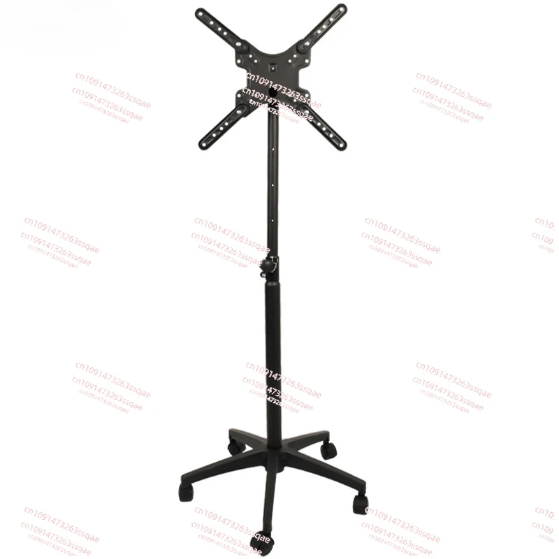 32-55 inch monitor floor-to-ceiling movable bracket, TV mobile cart, monitor bracket, no punching