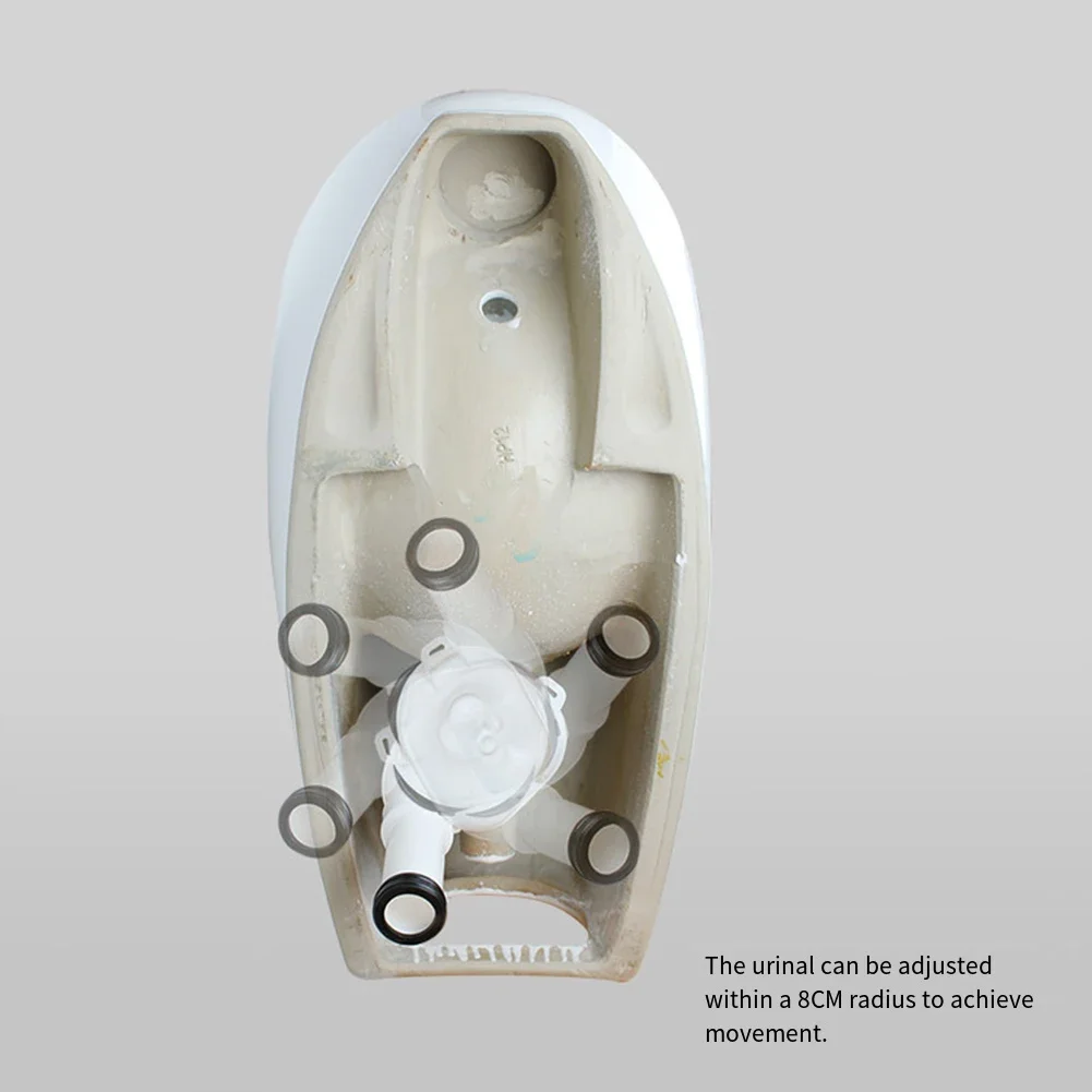 Waste Disposal Horizontal Drain Urinal Installation PP Material Robust Construction Efficient Drainage Easy Install Urinal Trap