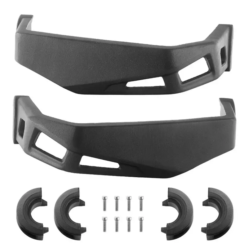 

Black Aluminum Handguards Hand Guards Kit For Can-Am Ryker 600 900 Sport & Ryker Rally Edition All Models Accessories-A67F