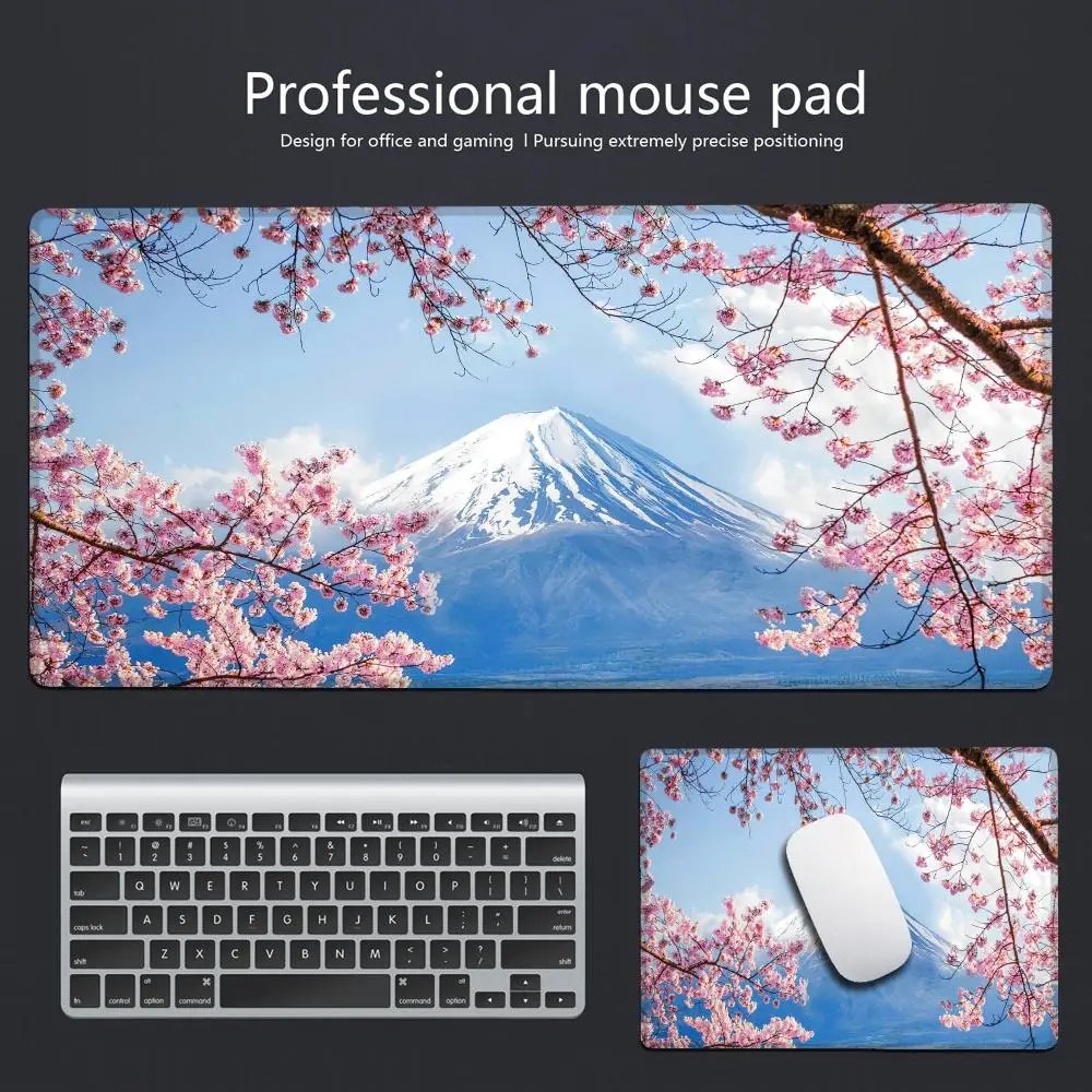 China's hot-selling mouse pad Mount Fuji, Japan photo Beautiful  XXL Game Exclusive MousePads PC Computer pad Non-slip Decor