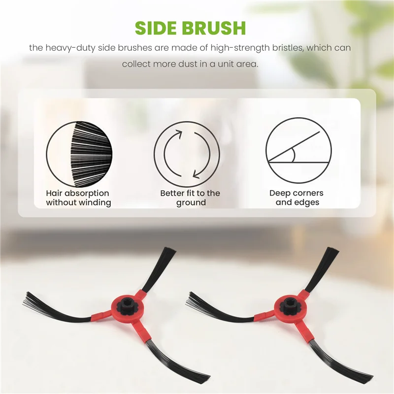 A73M-HEPA 필터 메인 브러시 사이드 브러시 걸레 천 360 C50 G50 Smartai 로봇 식 진공 청소기 예비 부품 액세서리