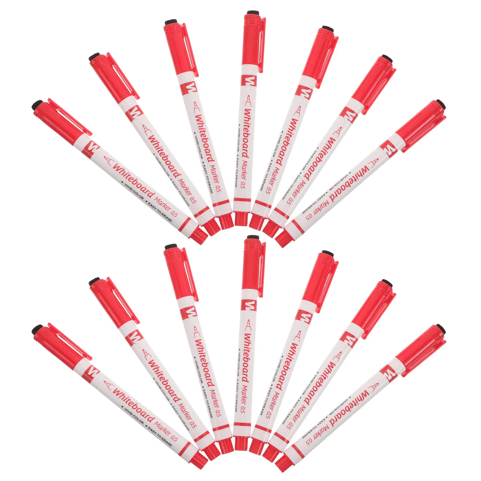 

20Pcs Whiteboard Markers Ultra Fine Tip 0.5mm Washable Erasable Colored Dry Erase Pens Classroom Office Painting Writing Marker