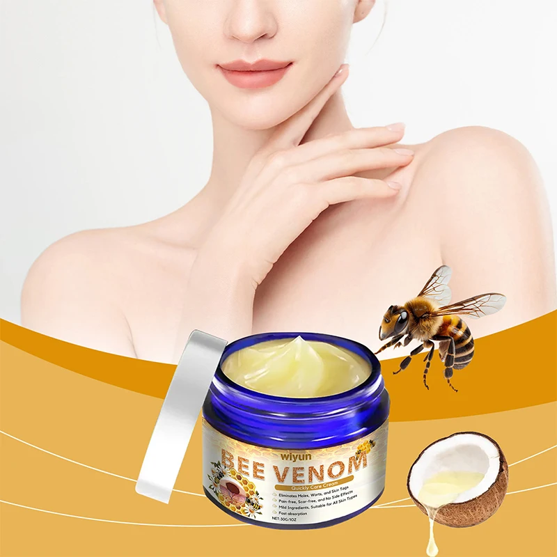 30g Bee Venom Skin Care Cream To Improve Skin Condition Warm Repair Skin Smooth Skin Care Deep Repair Age Marks Retighten Skin