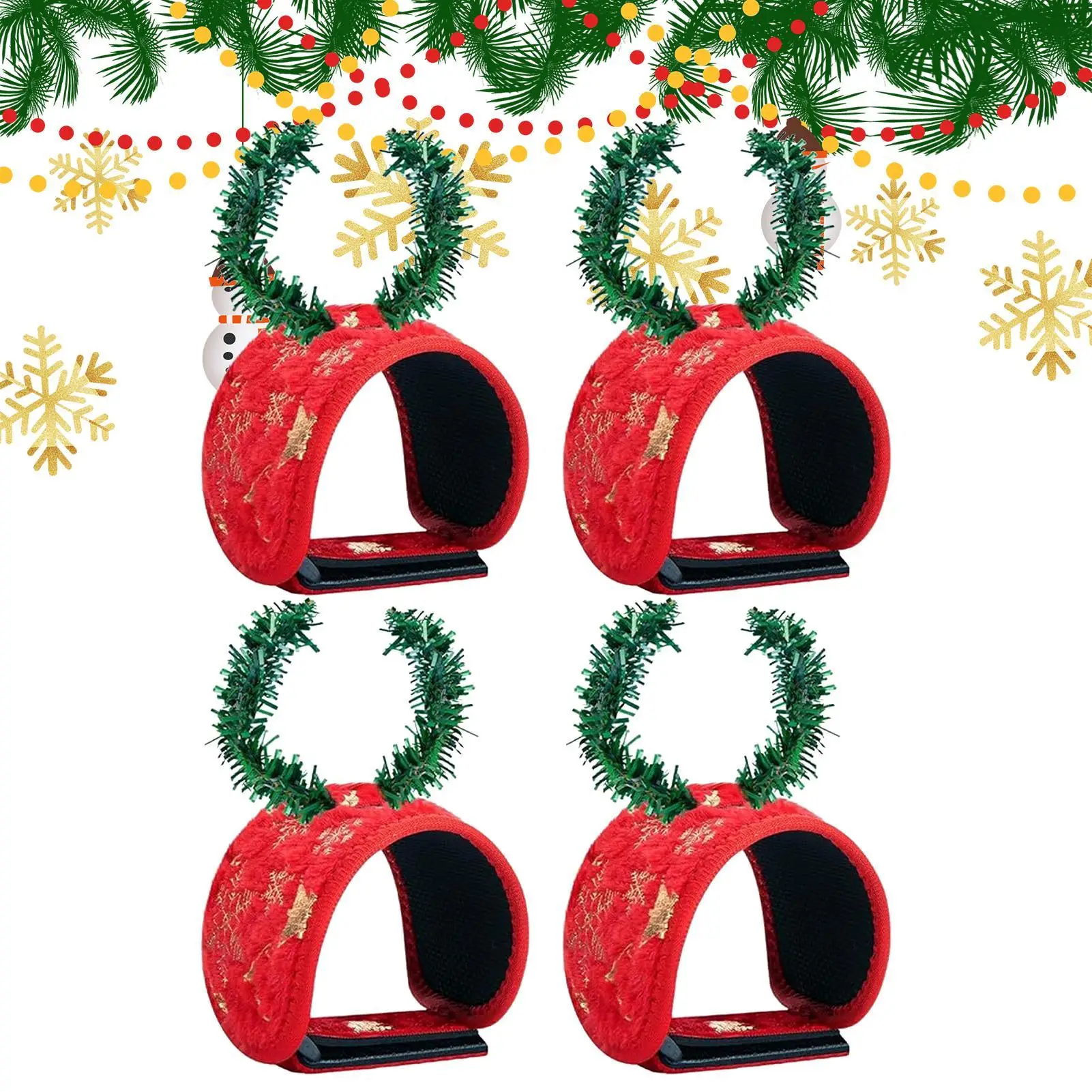 

Christmas Garland Ties 4piece Pine Needle Wrap Garland Twist Ties For Plants Garden Greenery Outdoor Branches Front Door Doorway