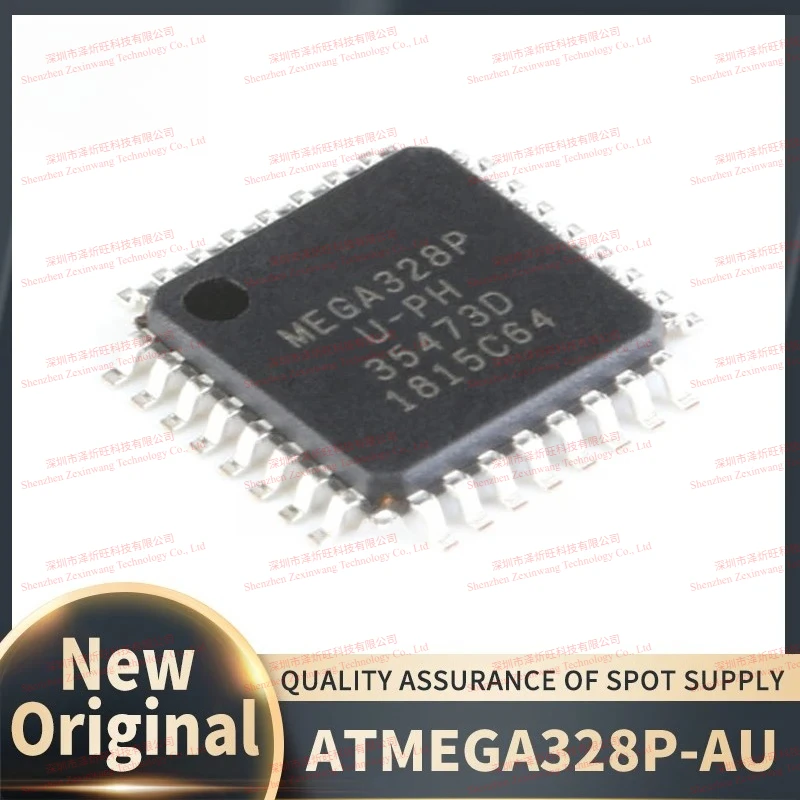 (10Pcs/Lot) 100% New Original ATMEGA328P-AU MEGA328P-AU ATMEGA328P AU SMD TQFP32 Chip Microcontroller IC Chip