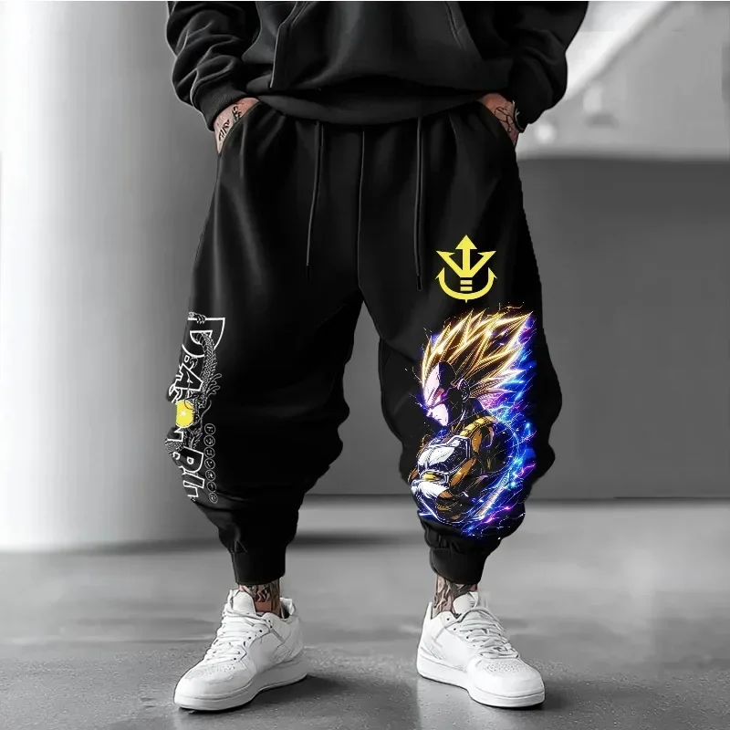 Dragon Ball 2025 New Hot New Animation Peripheral Pure Cotton Loose Fashion Trousers Men's Women's Hip Hop Sports Leggings