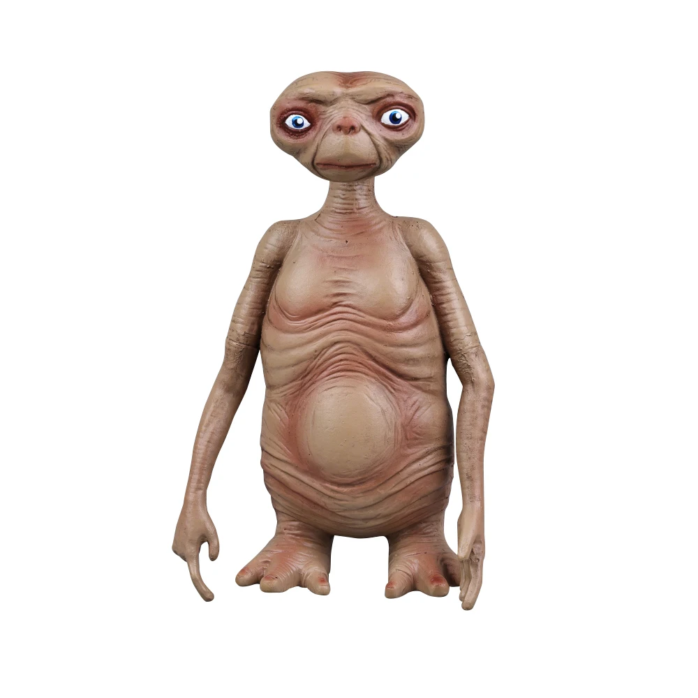 ET The Extra Terrestrial Alien UFO Action Figures PVC Table Statue Toys Latex Mascot for Gifts Ornaments Souvenirs