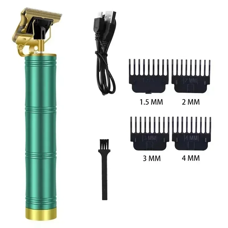 Hair Trimmer For Men Rechargeable Cordless T-Blade 0mm Zero Gap Hair Clipper Professional Barber Beard Edger Hair Cutting - view 3