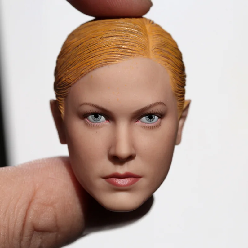 

1/6 Scale Terminatrix T-X Head Sculpt Female Soldier Kristanna Loken Head Played Toy Modular Art MA013