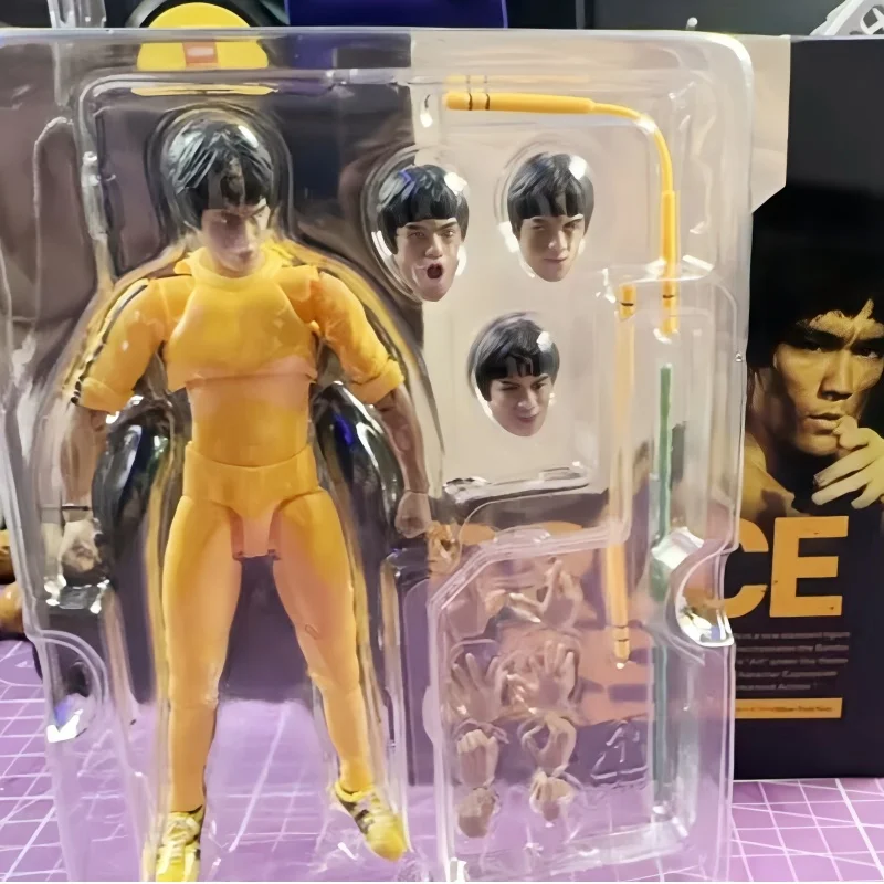 حار بروس لي الكونغفو عمل تمثال مشترك المنقولة جيت كون دو نموذج Gk الشكل الطرفية الجدول هدية مزخرفة #1