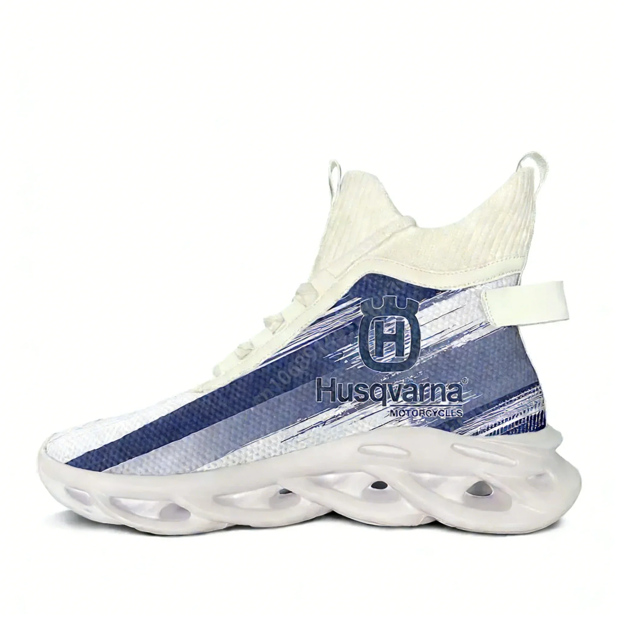 

Husqvarna Group High Top Flats Sneakers Mens Womens Sports Running Shoes Lace Up Mesh Footwear Custom Shoes