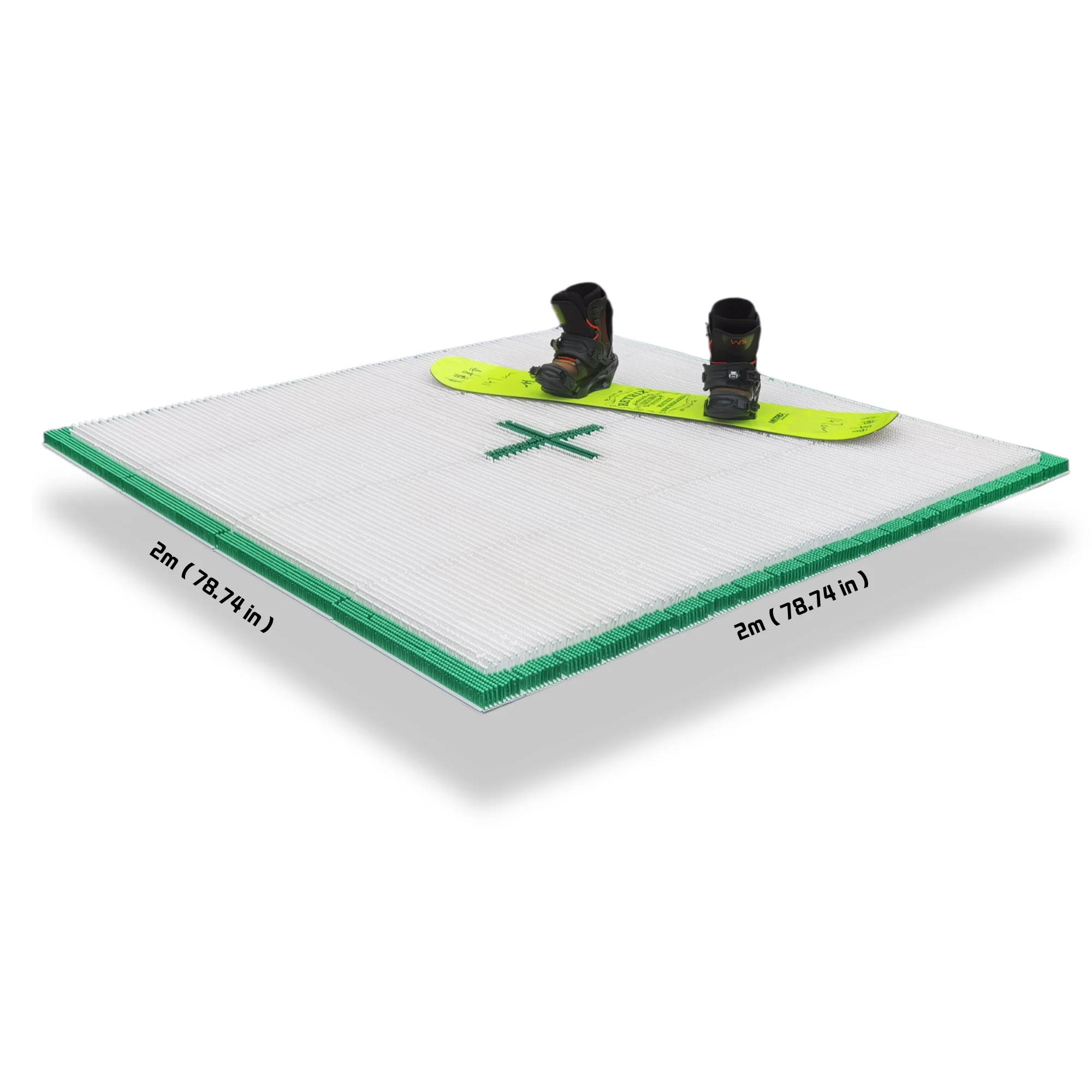 JFdryski-1215h6PHsq4, Mat For Snowboard Trick At Home, 4 Sqm, Mushroom Ski Mat, Ground Ski Tricks Practice