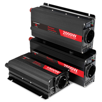 LVYUAN Car Inverter 500W-2600W Peak Power DC12V-AC220V 230V 50Hz EU 60Hz Socket Voltage Transformer Inversor