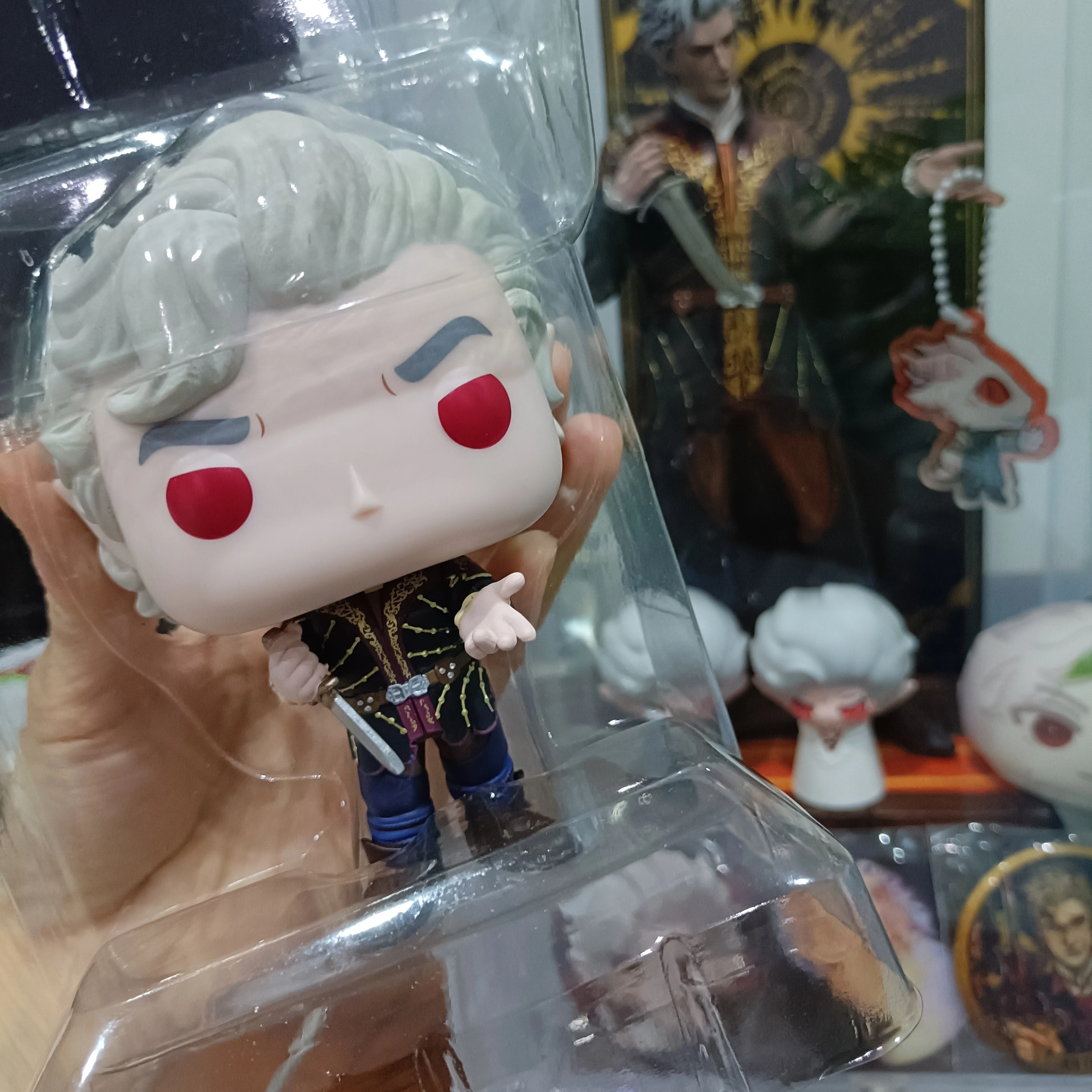 Juego Baldur's Gate 3 Figura Astarion # 1017 figuras Funko Pop vinilo 4,25 pulgadas modelo juguete coleccionable figura de edición limitada