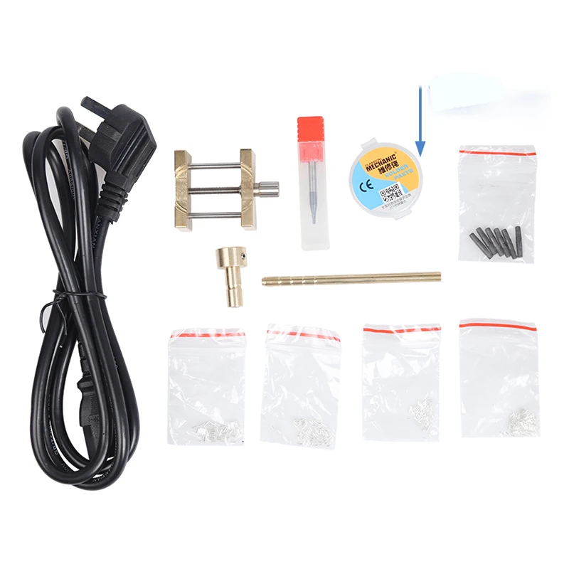 Table Repair Tool 2-in-1 Face Pin Electric Welding Machine Pad Machine Solder Pin Machine Sends Carbon Head Soldering Tin