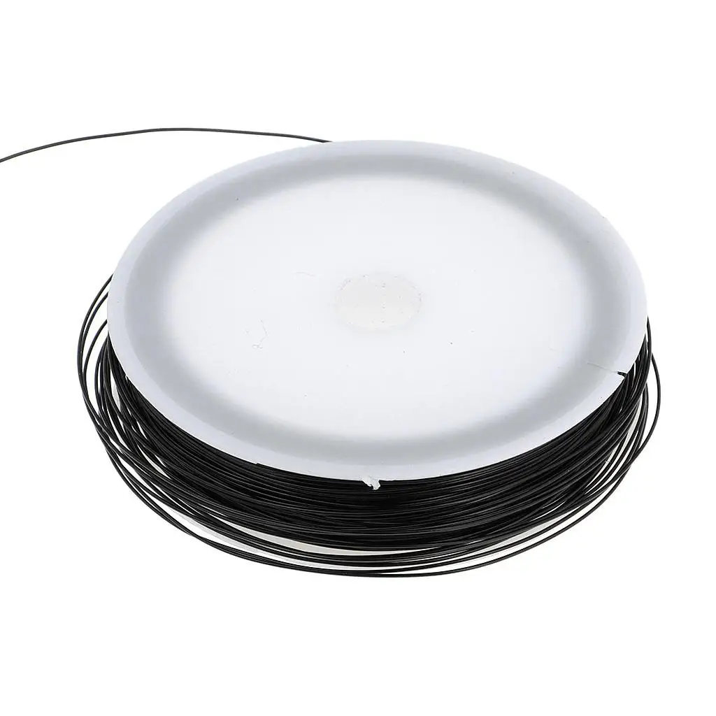 

Железная проволока длиной 40 м, тонкая железная линия для изготовления моделей своими руками, инструменты для переплета, черный цвет