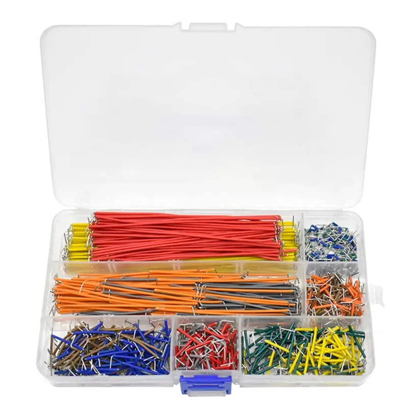 

Комплект U-образных перемычек AT82 (840 шт., 14 длин) для макетных плат и прототипирования схем