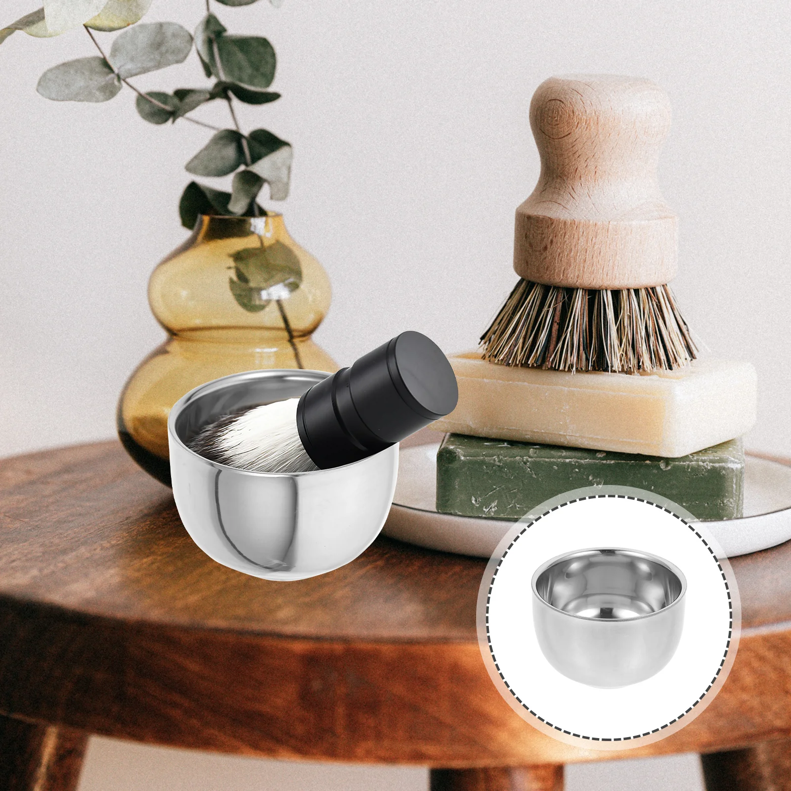 Алюминиевая кружка премиум-класса для бритья