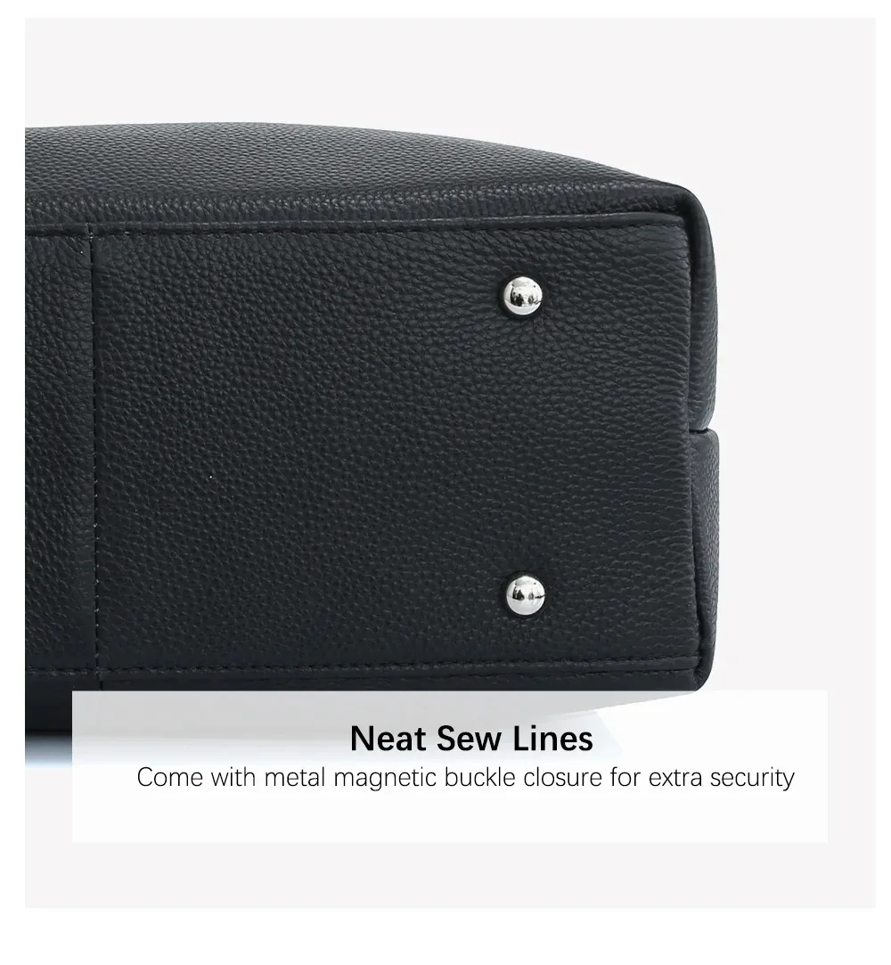 Zency Frauen Eimer Tasche Aus Echtem Leder Große Kapazität Shopper Luxus Casual Handtasche Weiblichen Umhängetasche Schulter Tragetaschen – Detail 20