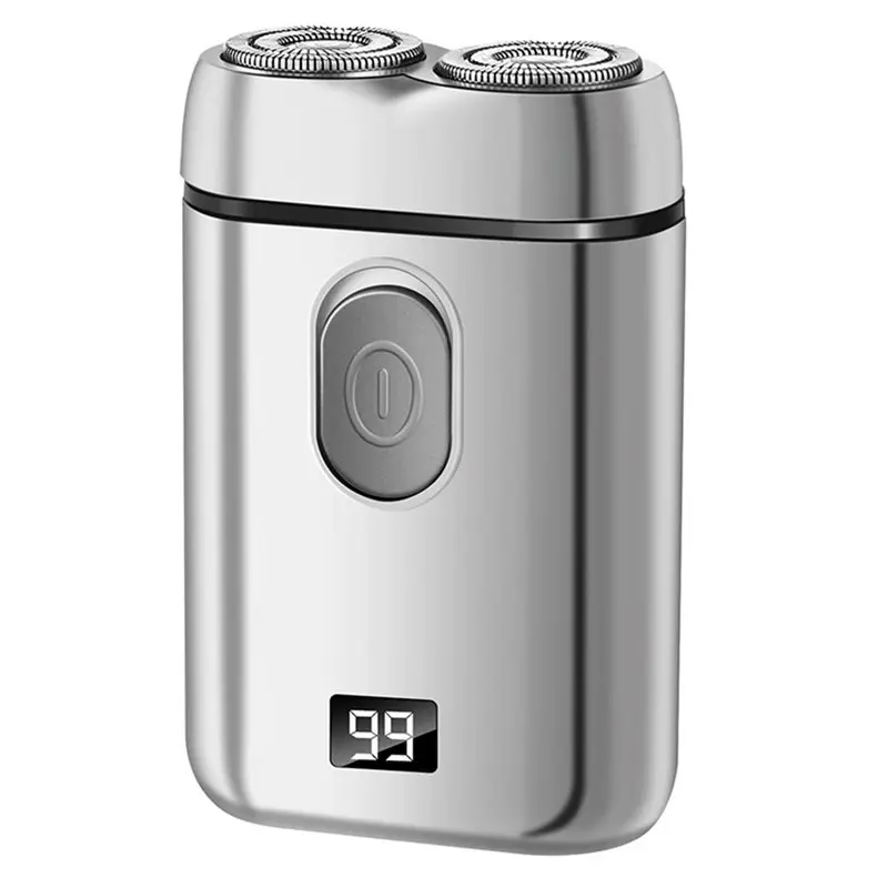 Double Head Electric Shaver Convenient Magnetic Charging Portable For Men Entire Body Washable Trimmer For Home Offices A-A54Q