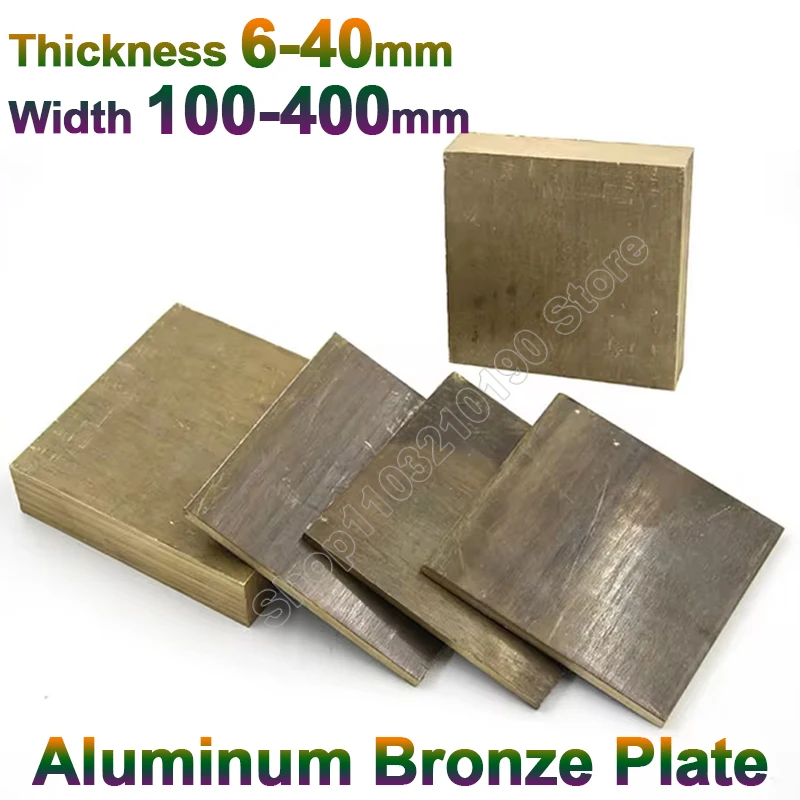 folha de aluminio da liga do bronze processando acessorios materiais espessura mm mm 10 mm 1240 mm zcual03sn09 1pc 01