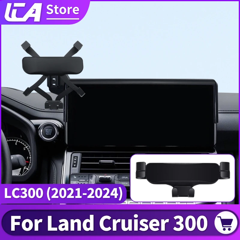 For Toyota Land Cruiser 300 2021-2024  Car Dedicated Phone Holder LC300 Interior Modification Accessories upgrade Telephone Base