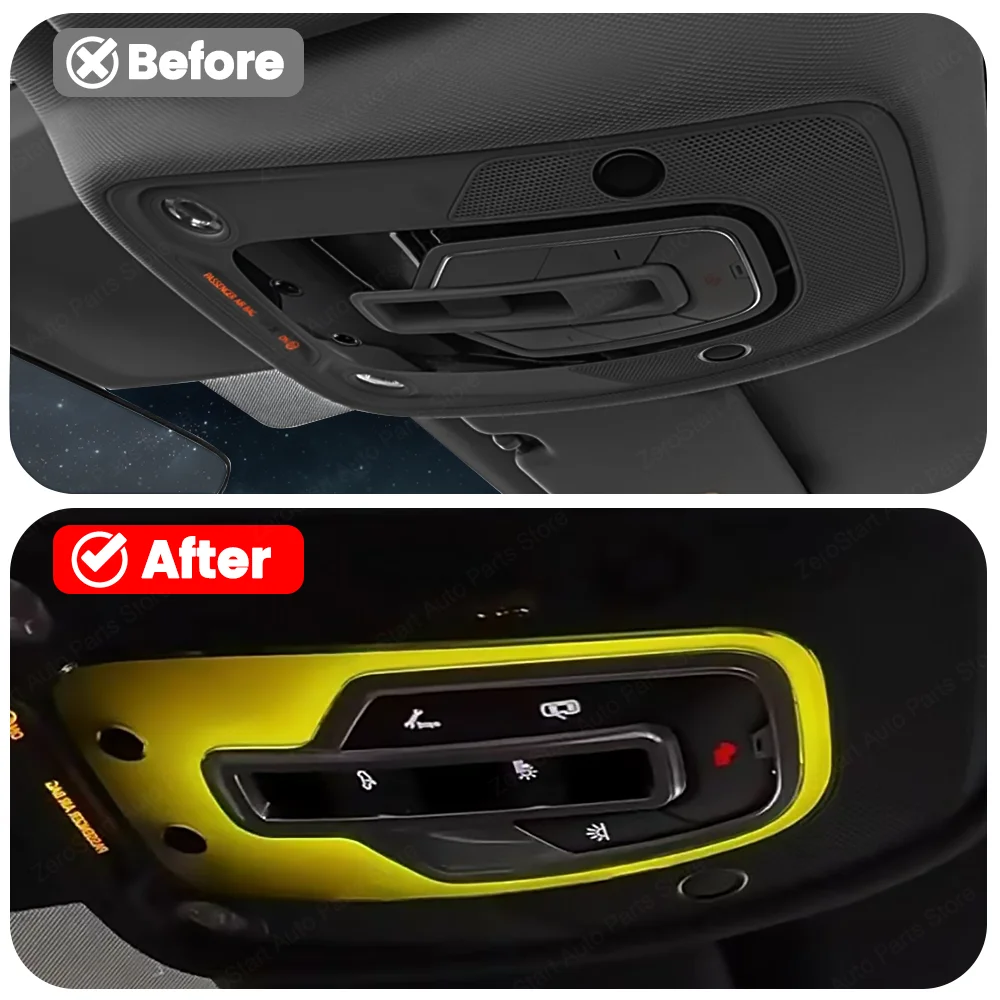 Reading Light Auto Car Roof RGB Decorative Lamp For Audi A4 A5 A6 A7 C8 A4 A5 Q7 B9 Upgrade Refit Ambient Light LED 32 Colour