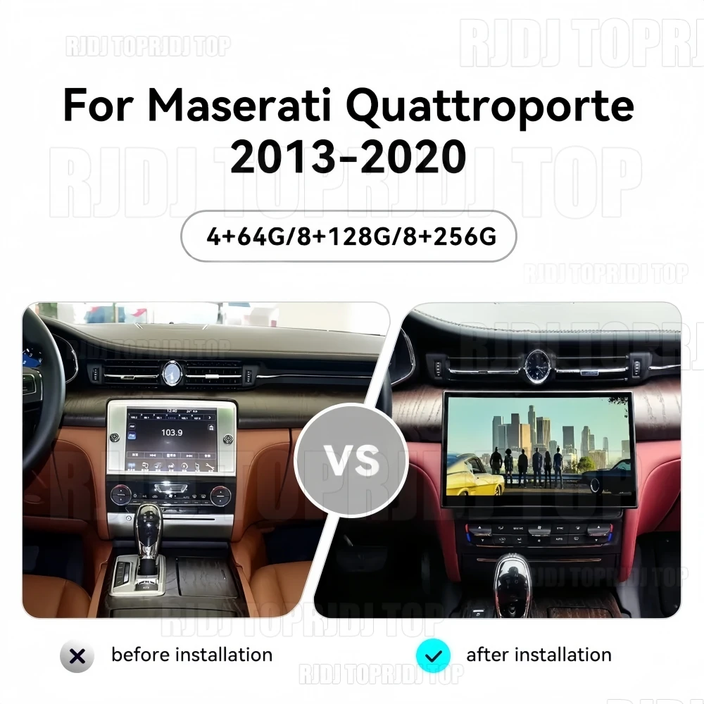 Android Car Radio For Maserati Quattroporte 2013~2020 GPS Multimedia Player Intelligent Navigation Car Stereo Receiver Head Unit