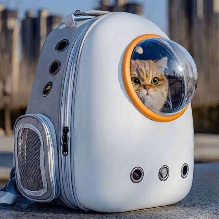 Cat Bag, Portable Large-capacity Backpack, Space Capsule, Breathable Pet Cat Bag, Outdoor , Cage Supplies