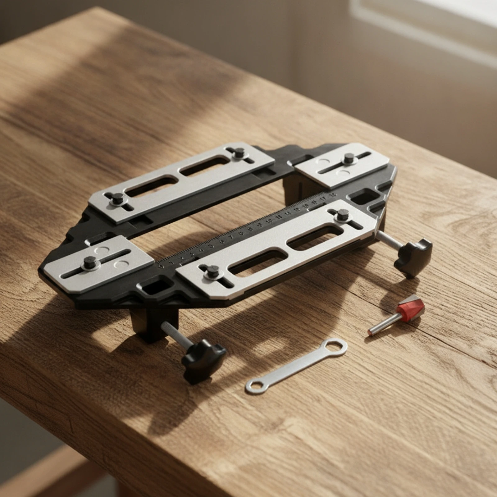 힌지 모티싱 지그 정밀 도어 힌지 지그 전문가용 헤비듀 - Woodworking Jig 리뷰 및 가격