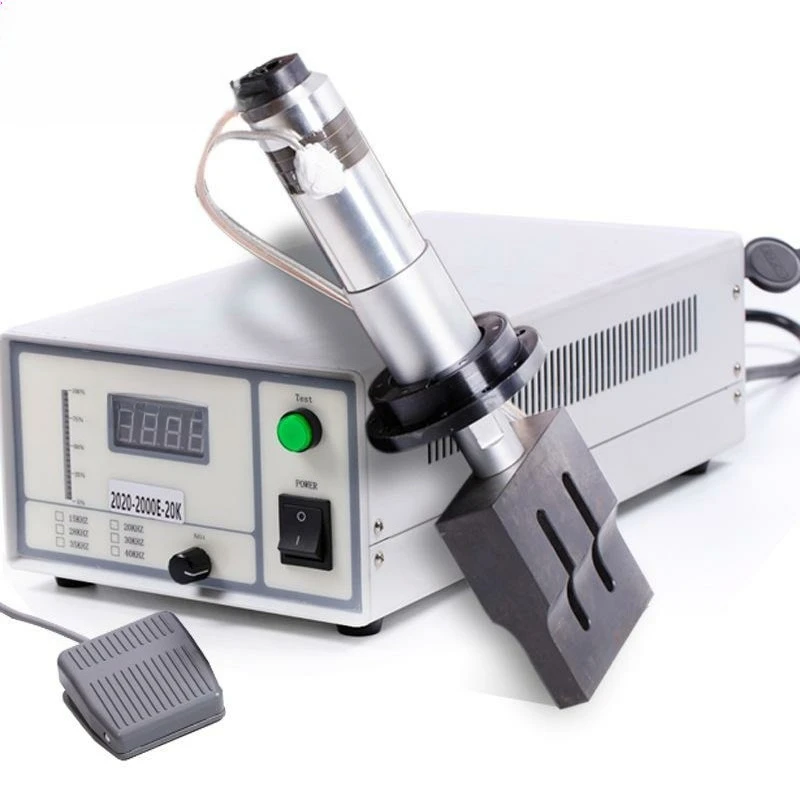 20K intelligent ultrasonic generator 2000W plastic welding machine matching electric box